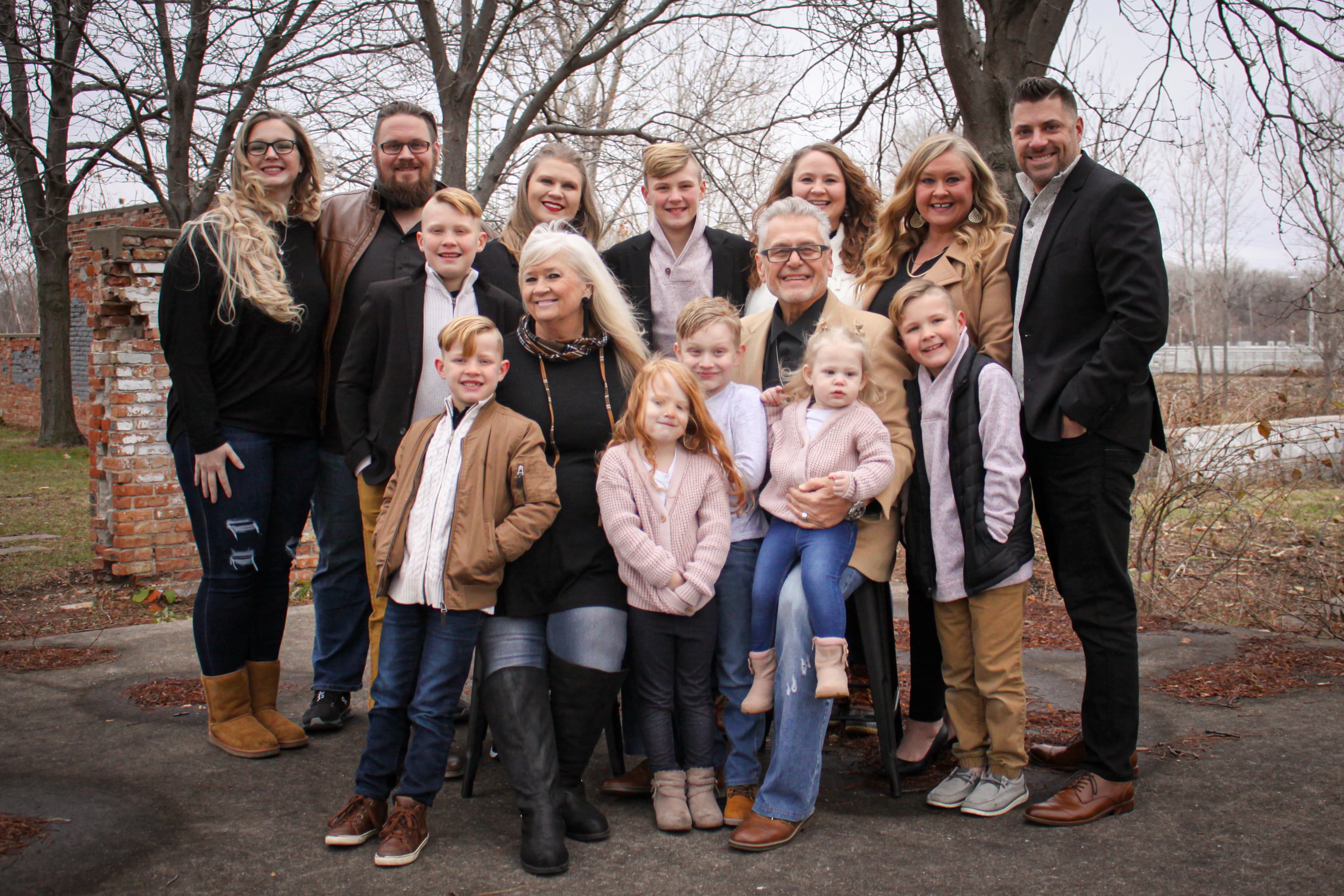 Dr. Kenny Price with his family